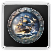 1 $, Amerykański Orzeł, HMS Victory, Seria: Słynne statki, Srebrna moneta