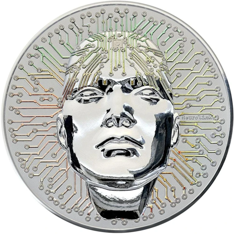 5 $, Neurolink, Srebrna moneta