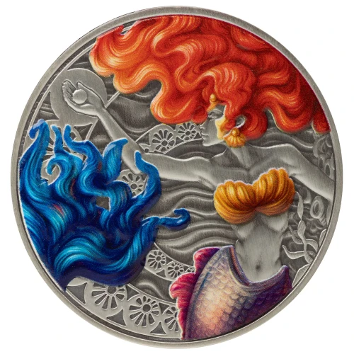 1 uncja, Mermaid & Pearl, Srebrna moneta, 2025