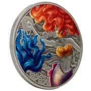 1 uncja, Mermaid & Pearl, Srebrna moneta, 2025