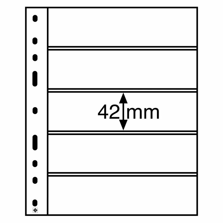 Karta strona Leuchtturm Optima 5C