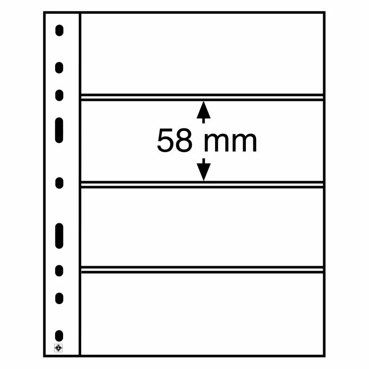 Karta strona Leuchtturm Optima 4C