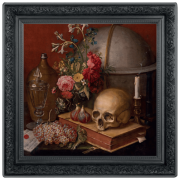 1000 franków CFA, Philipp Sauerland, Vanitas, Srebrna moneta