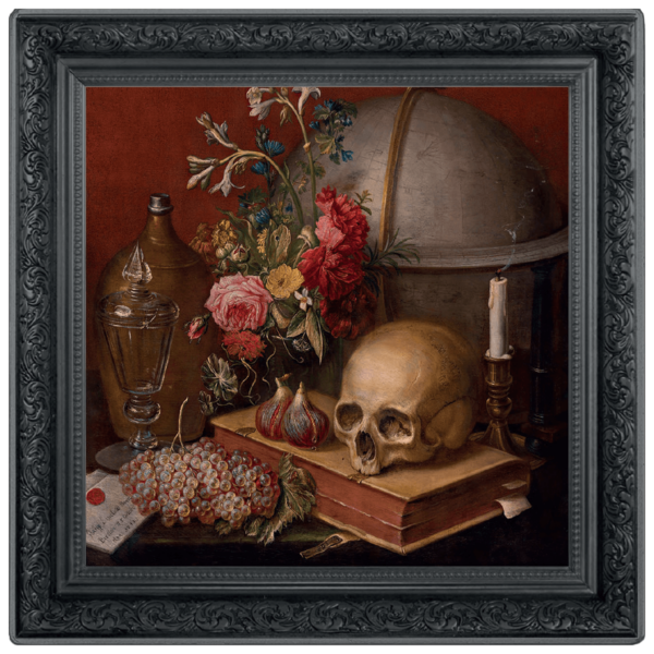 1000 franków CFA, Philipp Sauerland, Vanitas, Srebrna moneta
