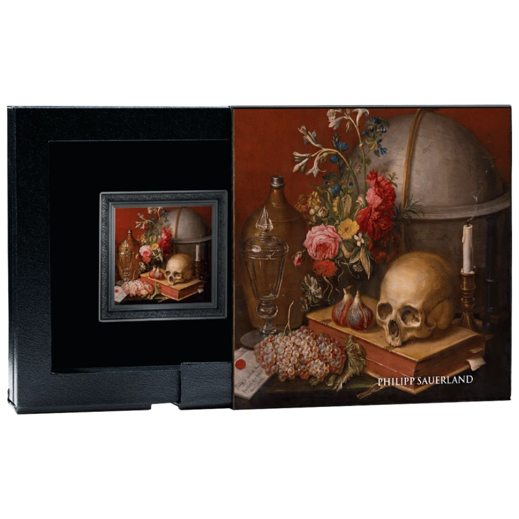 1000 franków CFA, Philipp Sauerland, Vanitas, Srebrna moneta