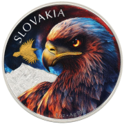 2$, Słowacki Orzeł, Seria: Cztery Żywioły, Srebrna moneta