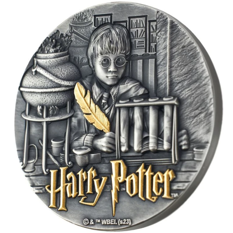 15 $, Harry Potter i Kamień Filozoficzny, Srebrna moneta