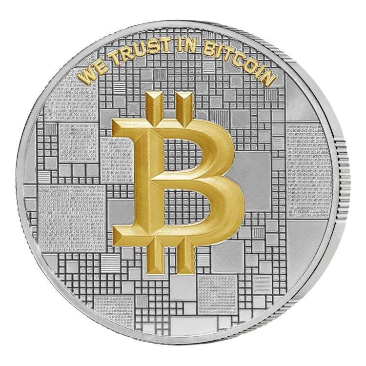 1000 satoshi, Bitcoin Silver Crab, Srebrna moneta