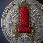 2000 franków CFA, Imperium Perskie, Seria: Dziedzictwo największych imperiów, Srebrna moneta