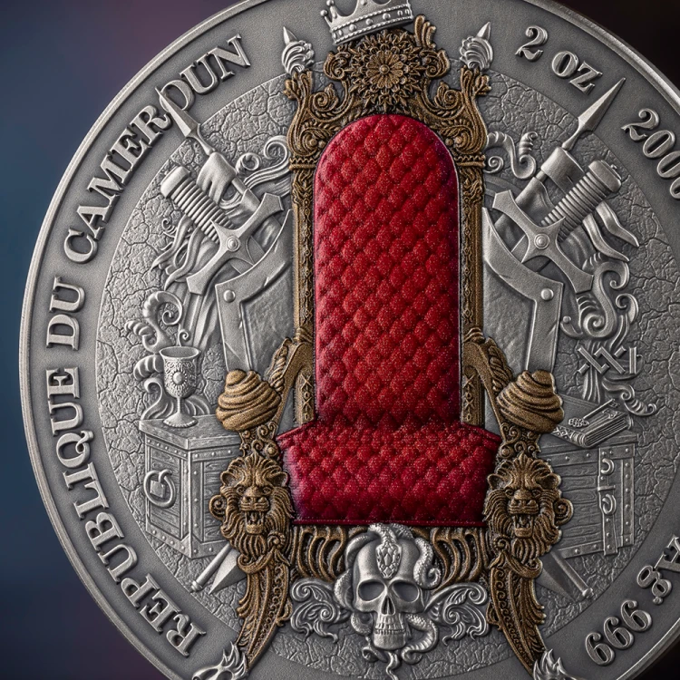 2000 franków CFA, Imperium Perskie, Seria: Dziedzictwo największych imperiów, Srebrna moneta