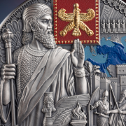 2000 franków CFA, Imperium Perskie, Seria: Dziedzictwo największych imperiów, Srebrna moneta