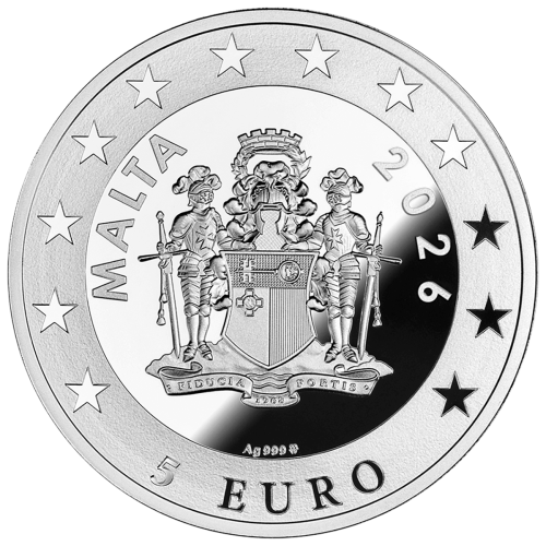 5 Euro, Majolika –Ofiara Noego (talerz), Srebrna moneta