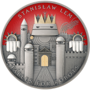 2000 franków CFA, Bajki Robotów - Stanisław Lem, Mistrz Fantastyki, Srebrna moneta