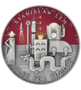 1000 franków CFA, Bajki Robotów , Stanisław Lem, Mistrz Fantastyki, Srebrna moneta