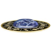 Srebrna moneta 500 CFA Znaki Zodiaku Bliźnięta bok
