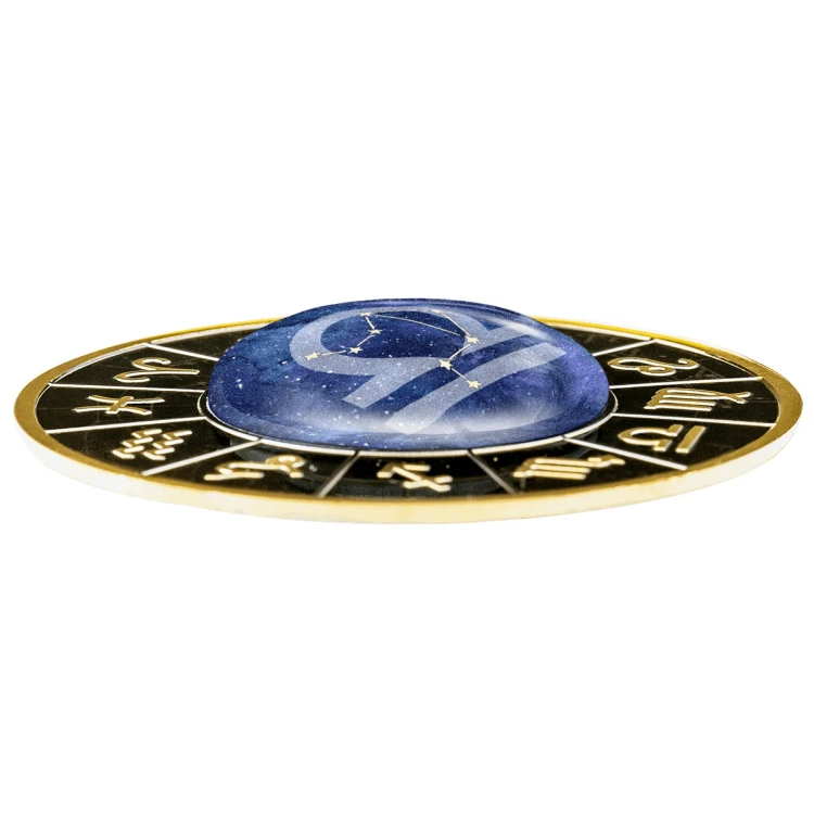 Srebrna moneta 500 CFA Waga, Seria: Znaki zodiaku 2023