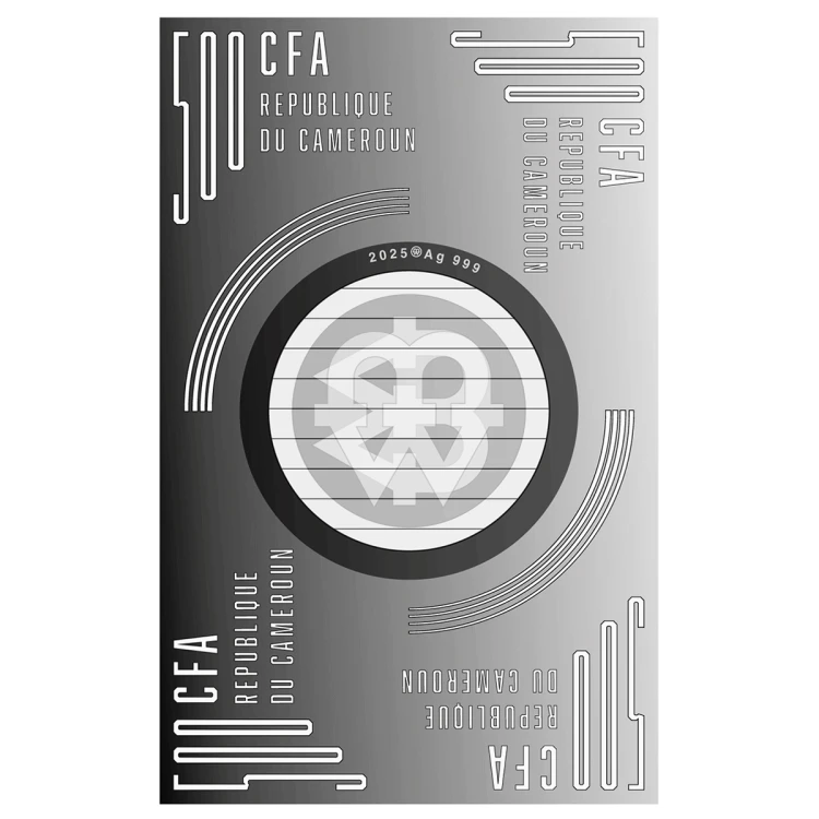 500 franków CFA, Aleksander Gierymski - Chłopiec w słońcu, Srebrna moneta