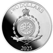 2 $,Rafa koralowa, Srebrna moneta