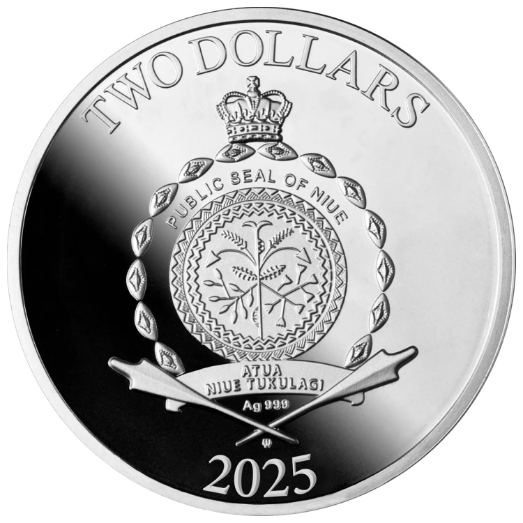 2 $,Rafa koralowa, Srebrna moneta