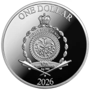 1 $, 100. Rocznica Urodzin - Andrzej Wajda, Srebrna moneta