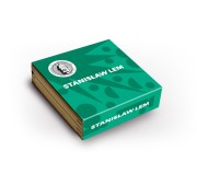 Srebrna moneta 10 € Stanisław Lem Mistrz Fantastyki