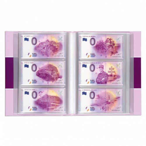 Album na banknoty 0 Euro 420 Leuchtturm środek