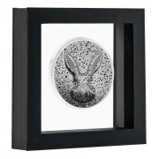 Srebrna moneta 1$ The Black Water Rabbit ramka