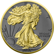 1 uncja,Golden Ring Libertad, Srebrna moneta