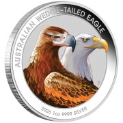 1 uncja, Wedge - Tailed Eagle, Srebrna moneta 2026