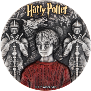 Srebrna moneta 5$ Harry Potter i Kamień Filozoficzny