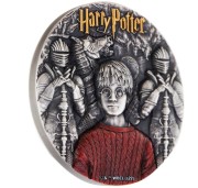 Srebrna moneta 5$ Harry Potter i Kamień Filozoficzny