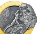 Srebrna moneta 5$ Syzyf, Seria: Mitologia