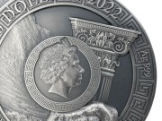 Srebrna moneta 5$ Syzyf, Seria: Mitologia