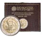Moneta kolekcjonerska 2€ ALESSANDRO MANZONI Watykan BU