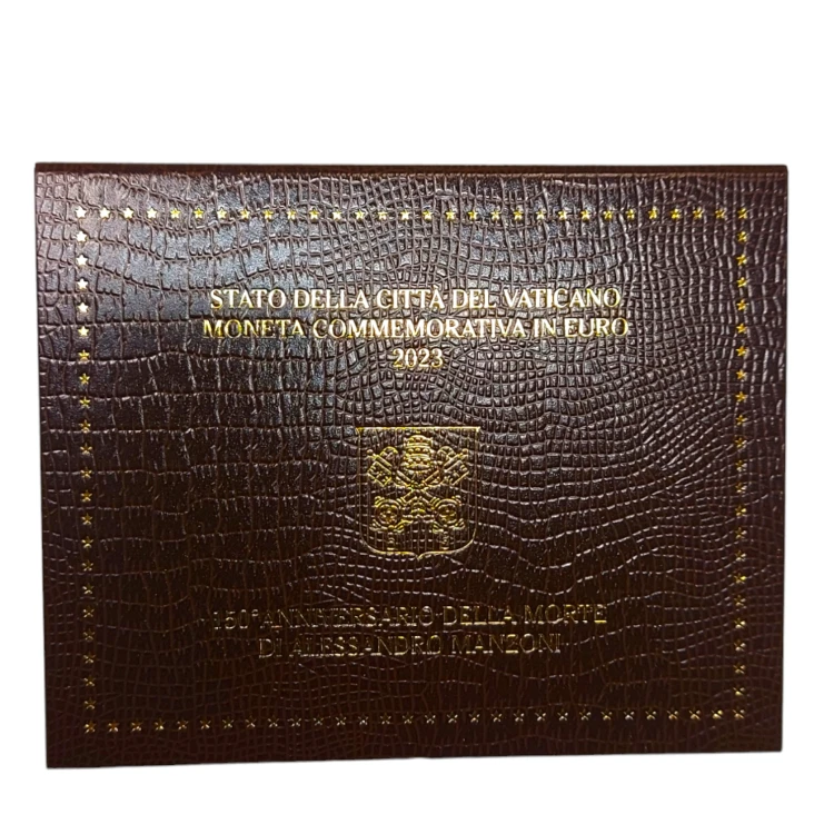Moneta kolekcjonerska 2€ ALESSANDRO MANZONI Watykan BU