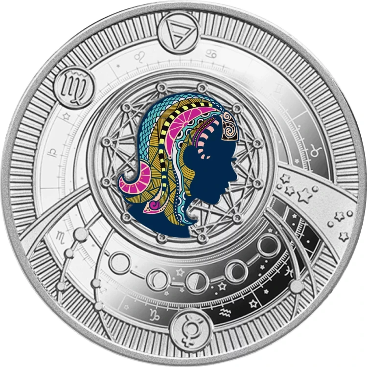 500 franków CFA, Panna, Seria: Znaki Zodiaku