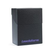 Pudełko na karty kolekcjonerskie TCG LEUCHTTURM 100 czarny