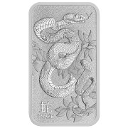 1 oz sztabka srebra Lunar Wąż The Perth Mint 2025