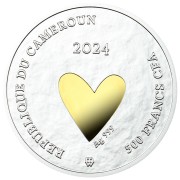 Srebrna Moneta Ślubna Love 2024