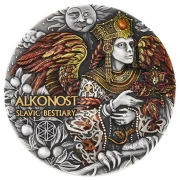 2000 franków CFA, Zestaw Bestie Słowiańskie , Zestaw srebrna monet