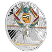 Srebrna moneta 1$ Oko Horusa rant