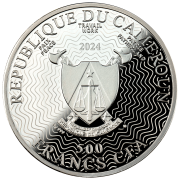 500 franków CFA, Galaktyka Sombrero, Seria: Galaktyki, Srebrna moneta