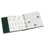 Album na Album na monety NUMIS Leuchtturm bordowymonety NUMIS Leuchtturm