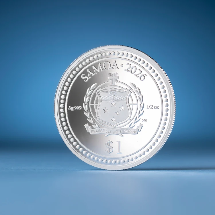 1 $, Małe aniołki, Seria: Anioł Stróż, Srebrna moneta