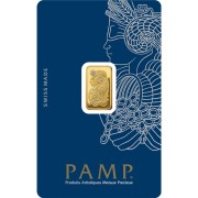 Sztabka złota 2,5g Pamp