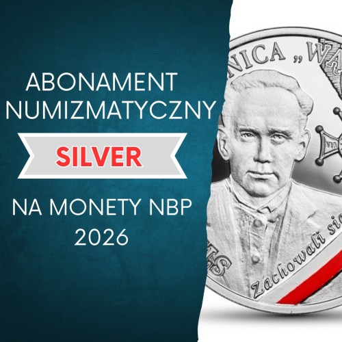 Abonament numizmatyczny na srebrne monety 10 zł i 20 zł NBP 2026
