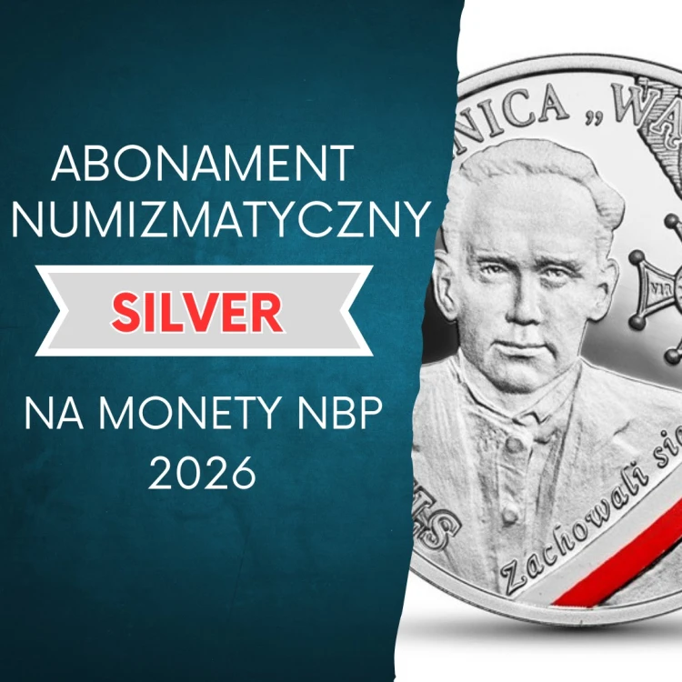 Abonament numizmatyczny na srebrne monety 10 zł i 20 zł NBP 2026