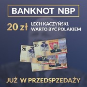 Banknot 20 zł Lech Kaczyński