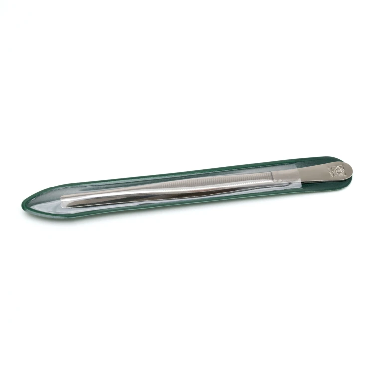 Pinceta filatelistyczna De Luxe Leuchtturm etui