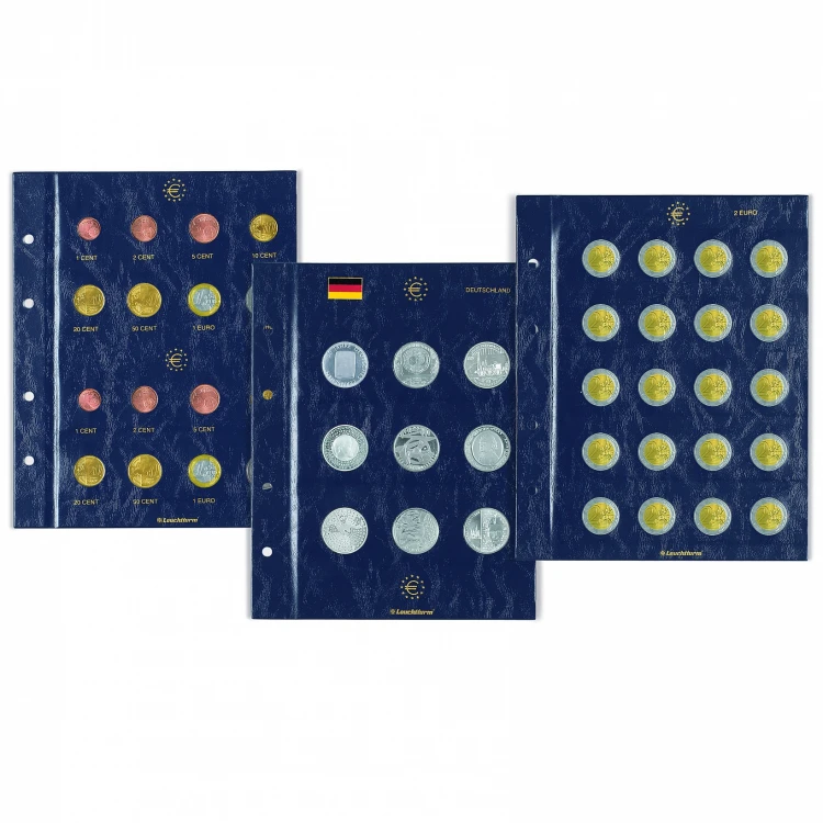 Karta Leuchtturm Vista na monety Euro